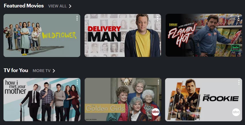 Hulu + Live TV Screenshot