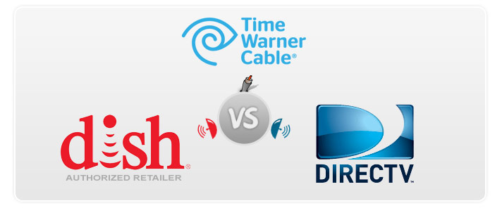 Time Warner vs DIRECTV vs DISH