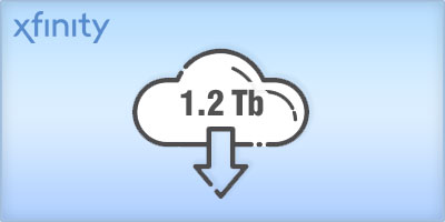 Xfinity 1.2 TB data cap